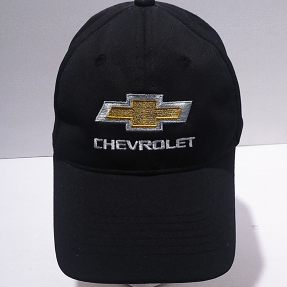 Black Chevrolet Moisture Wicking Hat Cap - Picture 5 of 8